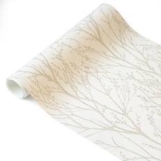 Nu Treetops Self Adhesive Wallpaper White