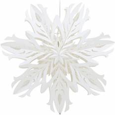 Adventsstjerne Hundfjället Hvid 60 cm