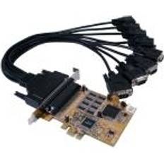 Schede di Controllo EXSYS EX-44088 PCIe Seriale 55 °C -40 70 °C 5 - 95% Windows 2000 Professional