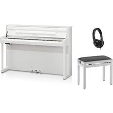 Kawai CA-901W set electric piano white matt + piano bench and headphones