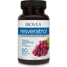 Biovea Vitaminer & Kosttillskott Biovea RESVERATROL 250mg 60 Vegetarian