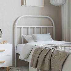 Beds & Mattresses vidaXL white, 90 Metal Headboard