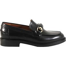 Billi Bi Loafers Billi Bi crust shiny loafers sort glat skind