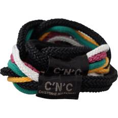 Multicolor Rope Leather Rustic Hook Buckle Belt