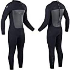 Osprey 5/4mm Mens Back Zip Wetsuit 2021 Black-Small