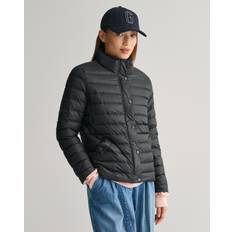 Gant Women Jackets Gant Light Down Jacket - Black