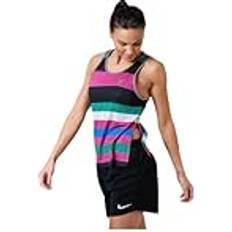 Elastano/Lycra/Spandex Camisetas de tirantes Nike Court Printed Dry Tank Pink/Blue Female