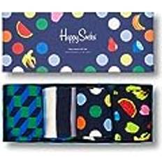 Happy Socks Navy 4-Pack Gift Box - Blue