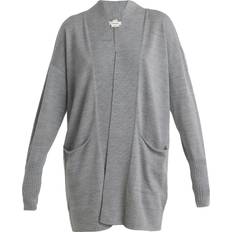 Icebreaker Vesten Icebreaker Iseo Long Cardigan Sweater - Metro Heather