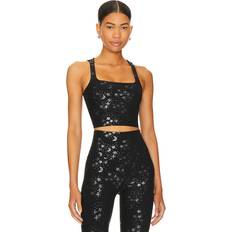 Yoga Camisetas de tirantes Beyond Yoga Camiseta Tirantes Softshine Gunmetal Starry Night Foil - Black