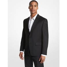 Wool Suits Michael Kors Kaplan Wool Blend Sportscoat Black 40R