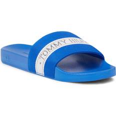 Tommy Hilfiger Blue Slides Tommy Hilfiger Pantoletten Pool Slide FW0FW07556 Blau