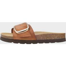 Damen - Zehenriemen Pantoletten Geox Damen BRIONIA HIGH Sandal, Brown