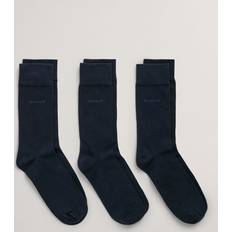 Gant Strumpor Gant 3-Pack Cotton Socks Marine 40-42