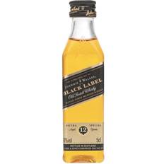 Johnnie Walker Black Label 12 Year Old Miniature Blended Scotch Whisky 40%