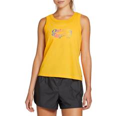 Gold - Women Tank Tops The North Face womens pride tank 5010-NF0A81UC-56P-SUMGOL-XXL WOMEN'S SPORTSWEAR SUMMIT GOLD