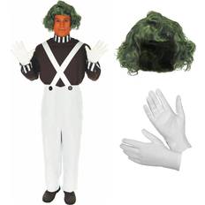 Fun Shack Medium Oompa Loompa Factory Worker Costume