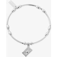 Jewellery ChloBo Ladies Personalised Sterling Silver Love Letter Bracelet SBMNR3051