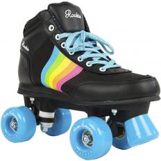 Rullaluistimet Rookie Forever Rainbow Roller Skates Black 40,5