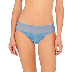 Natori Cherry Blossom Sheer Briefs Retro Blue