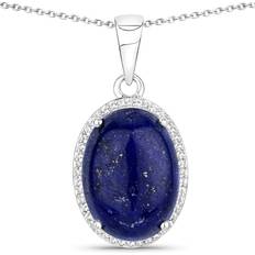 Gris Colliers Rafaela Donata Khushi damen halskette sterling silber lapislazuli 45cm