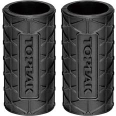 Topeak Silikonschutzhülle CO2 Sleeve 16G für CO2-Gewindekartuschen aus Silikon in der Farbe Schwarz 2er Pack, Maße: 2,8cm x 2,8cm x 5,9cm, 15712011