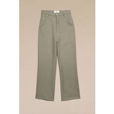 Ami Paris Unisex Trousers Ami Paris Off-White Baggy Fit Trousers IVORY/185