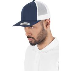 Blanc Casquettes Flexfit Casquette Urban Classic Trucker 6606T - Bleu