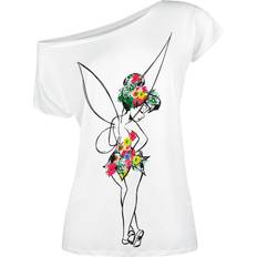 Peter Pan Peter Pan Disney T-shirt Tingeling Flower Power för Dam vit