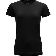 Jagd T-Shirts Devold Damen Jakta Merino T-Shirt schwarz