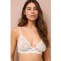 Undertøy Understatement Myk BH Blanche Lace Triangle Bralette Hvit