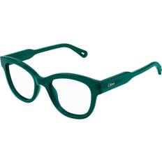 Briller & Lesebriller Chloé Brille ChloÃ Ch0162o col. 004 Damen Rechteckig GrÃ¼n