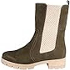 Bred Chelsea boots Tamaris Comfort Damer 8-8-85414-29-707 stövletter, kaki