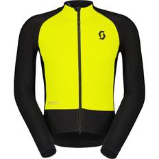 Scott Jakker Scott RC Pro Warm Hybrid Gore-Tex Windstopper Jakke Sort/Gul til Mænd Størrelse