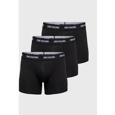 Men - Natural Men's Underwear Only & Sons Fitz Boxers Piece Black