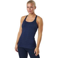 Blå Singleter Famme Power Tank Top Navy Blue, Tøj, Tops, Træning, Blå