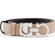Ferragamo Dam Skärp Ferragamo Salvatore Accessoarer, Dam, Beige, CM, Vändbart bälte