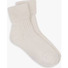 Cashmere Underwear Totes Cashmere Blend Socks Off White One