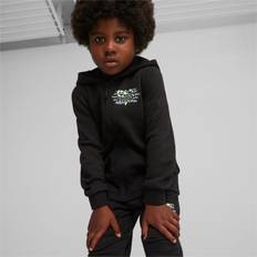 Puma Essentials Mix Match Full-Zip Hoodie Kinder, Schwarz, Größe: 116, Kleidung