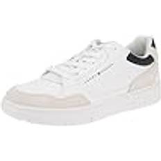 Tommy Hilfiger Man Trainers Tommy Hilfiger Elegant White Lace-Up Sneakers - Blanc