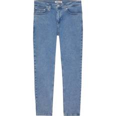 Tommy Jeans Blå Denim Austin Slim Tapered - Blå
