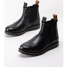 Canada Snow Williams Svarta chelsea boots skinn