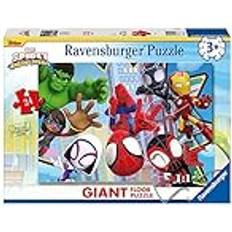 Classic Jigsaw Puzzles Ravensburger 3182 2D Spiderman Puzzle, bunt