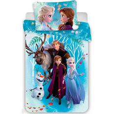 Disney Frost Frozen 2 Family Elsa Anna Olof Bäddset 140x200cm