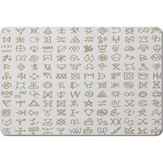Textiles Viking Ritual Symbols Place Mat