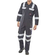 Work Clothes Click Beeswift Arc Compliant Fire-Retardant Coverall Navy