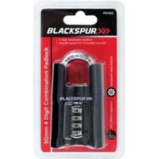 Security Blackspur 50Mm 4 Digit Combination Padlock