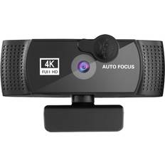 Webcams HGO 2K PC Webcam With Microphone 2K Full HD Widescreen Computer Game Video Work WebCamera