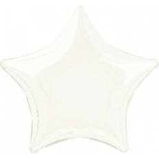 Party Latex Balloons Unique White Foil Star Balloon