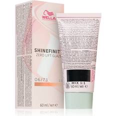 Wella Shinefinity Zero Lift Glaze semi-permanent hair dye 06/73